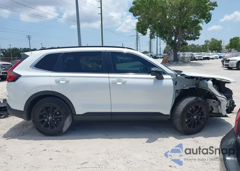 2024 Honda Cr-V Hybrid Sport из США, поврежденный, VIN 7FARS5H51RE002552